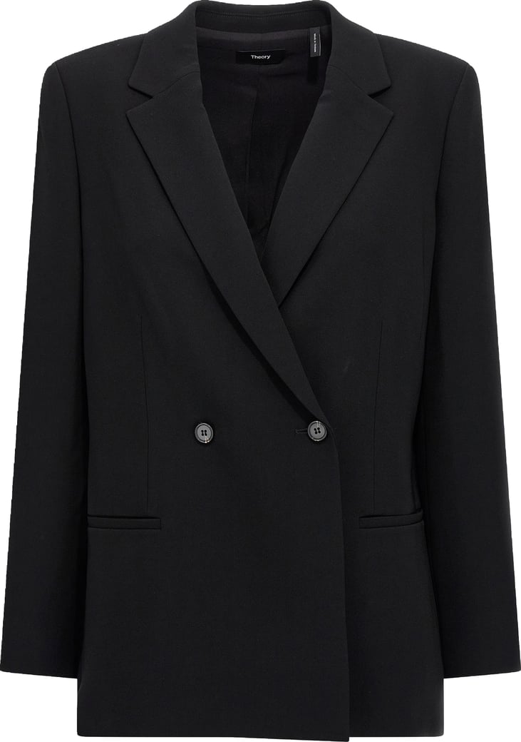 Theory Black Triacetate Blazer