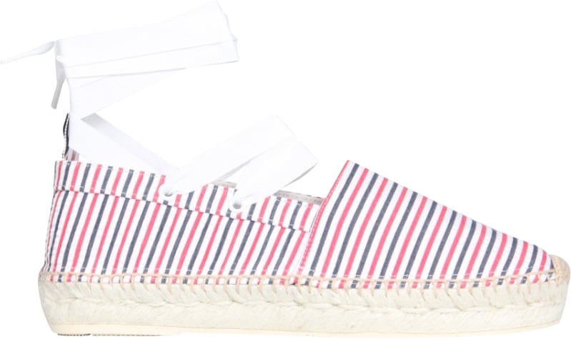 Seersucker Cotton Espadrilles