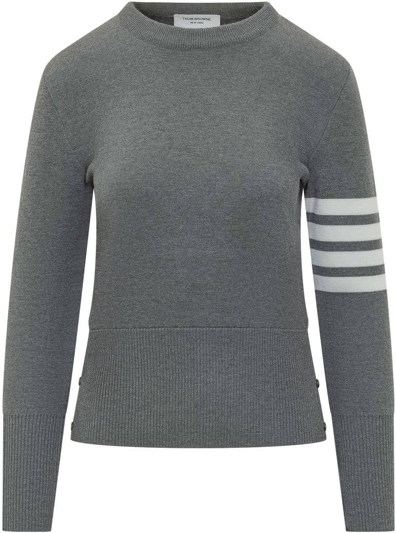 Pullover Punto Milano Con Quattro Bande