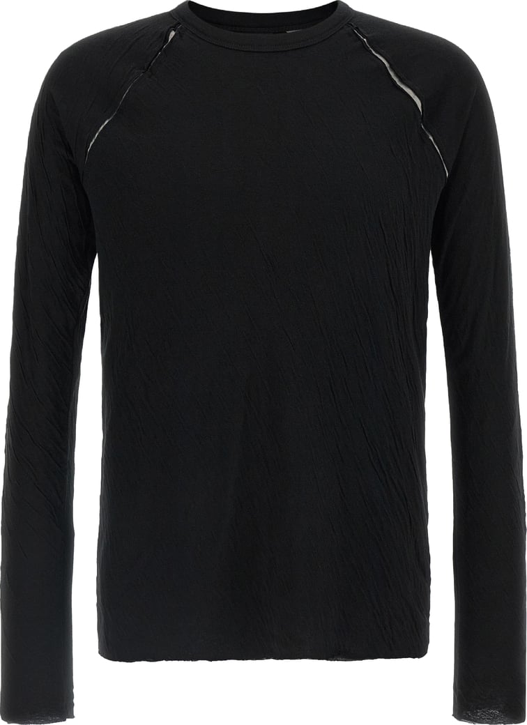 Thom Krom Black Cotton T-Shirt