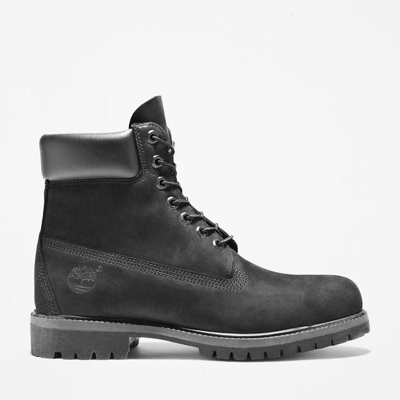Timberland 6 Inch Boot Black Nubuck Premium