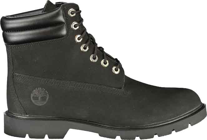 Timberland Nero Leather Men Ankle Boot