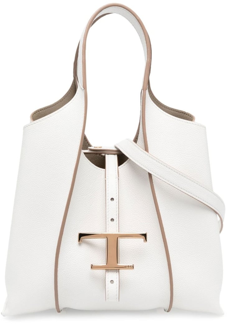 White Shopping T Timeless Leather Handbag