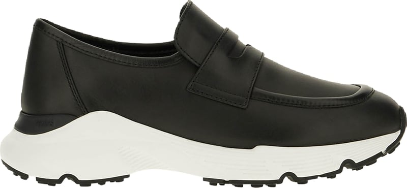 Tod's Black leather loafers