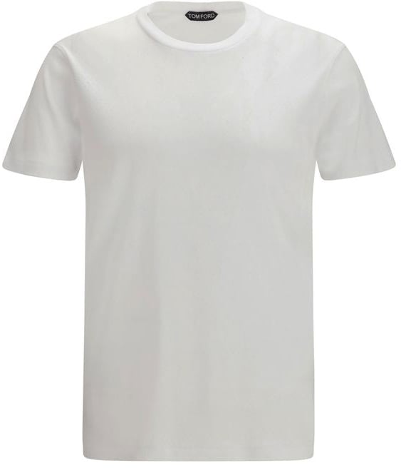 Tom Ford White Cotton T-Shirt