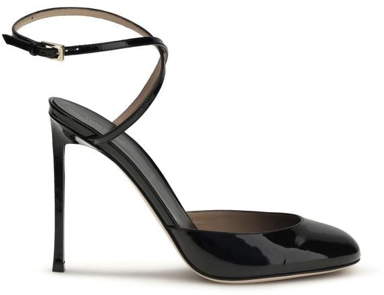 Tom Ford Black Calf Leather Bos Taurus High Heel Pumps