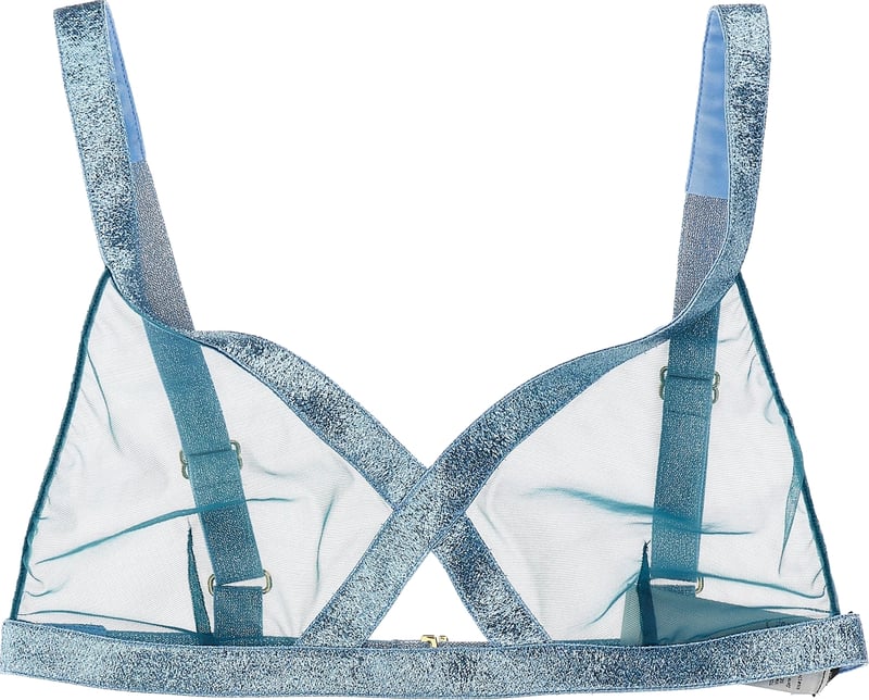 Tom Ford Blue Polyamide Bra