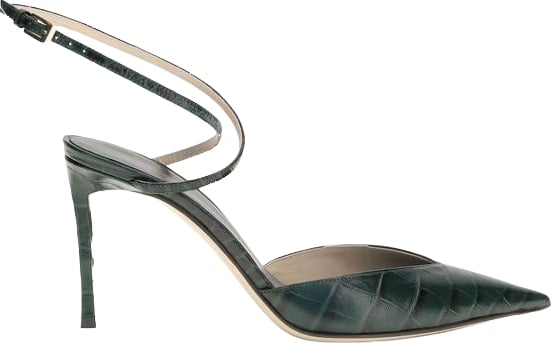 Tom Ford Bicolor Goatskin High Heel Pumps