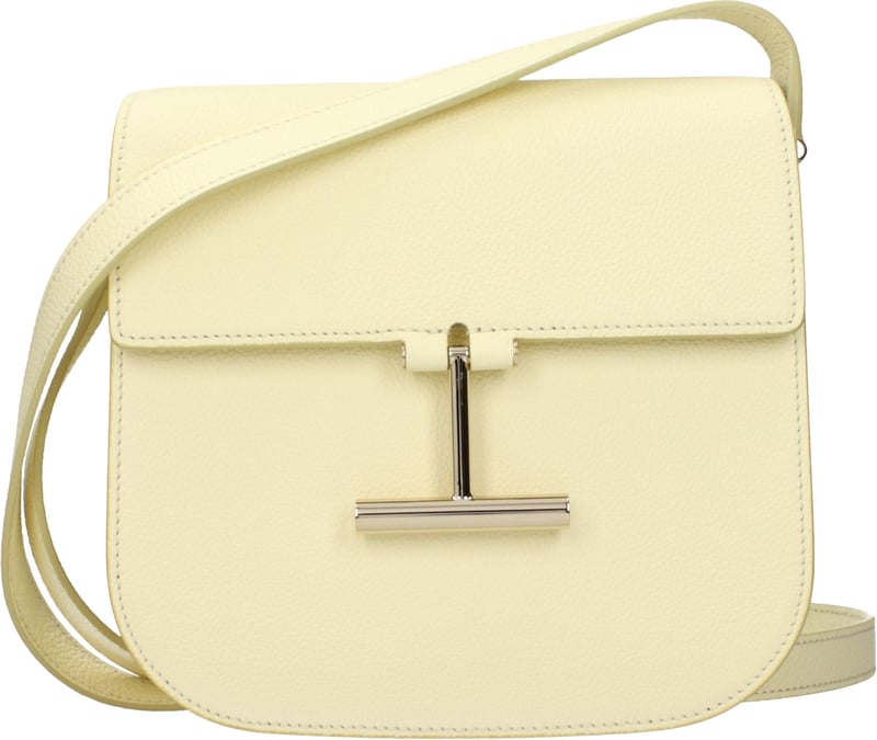 Tom Ford Yellow Leather Crossbody Bag