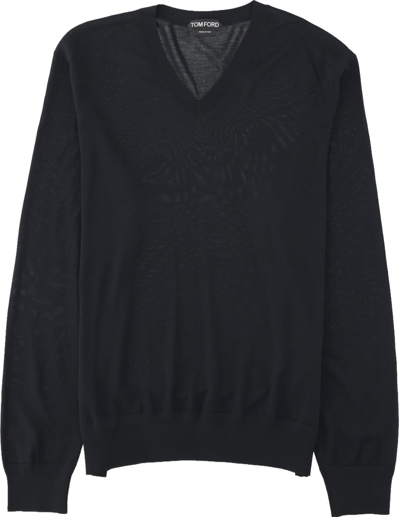 MAGLIA CON SCOLLO A V