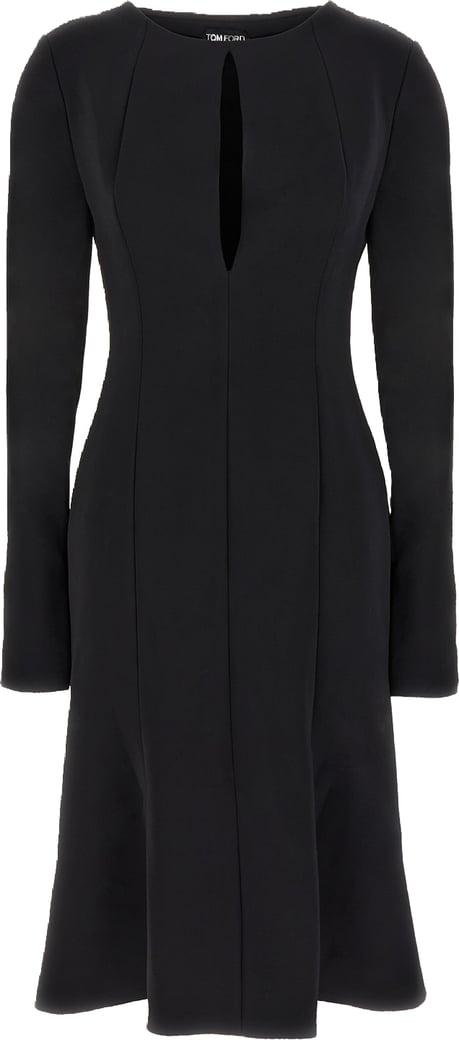 Tom Ford Black stretch viscose dress