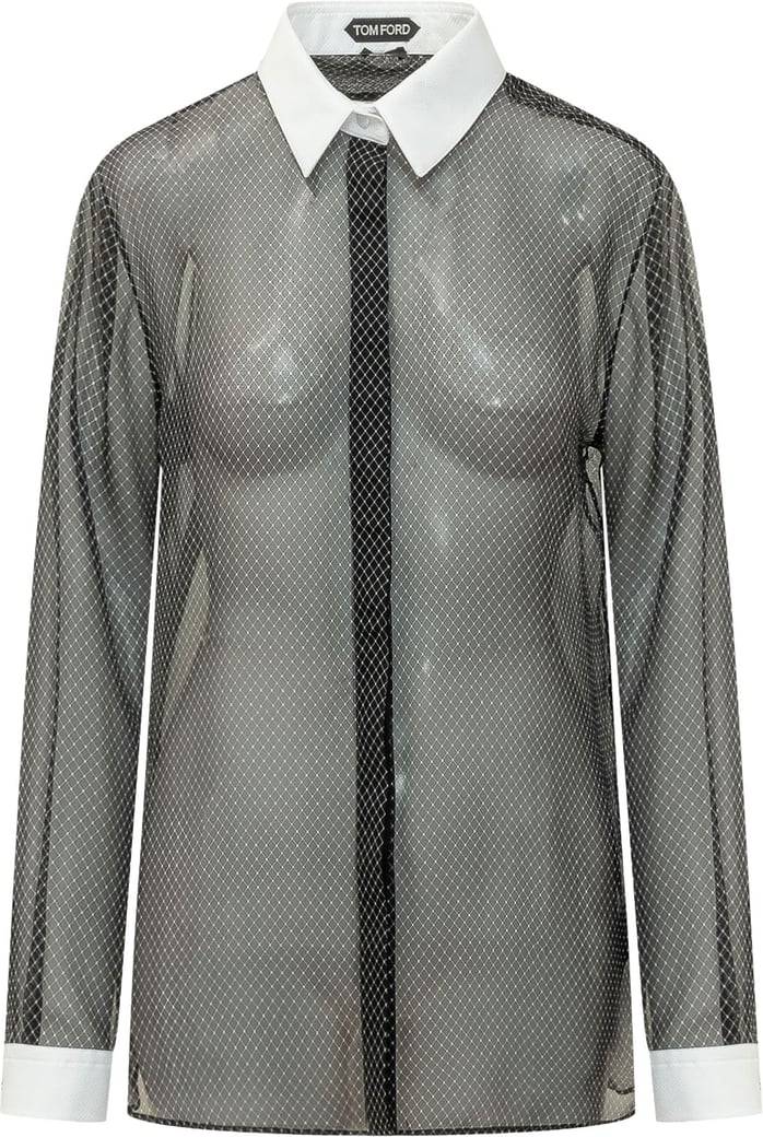 Camicia Losange con Motivo Geometrico