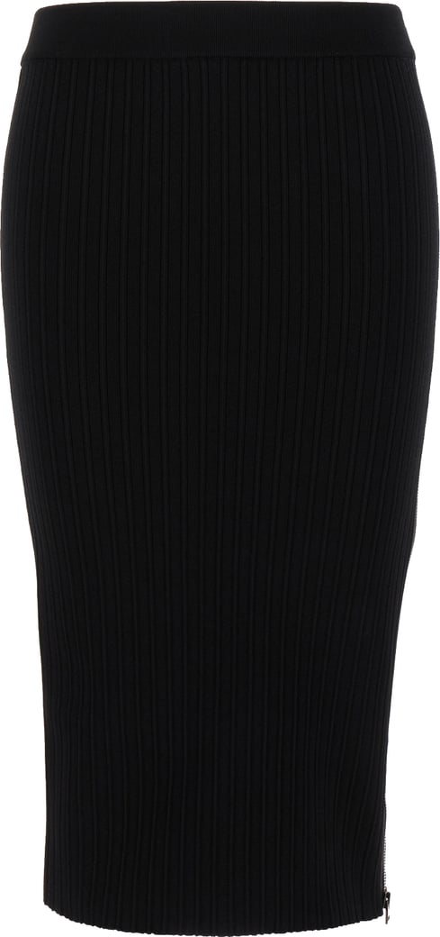 Tom Ford Black silk blend skirt