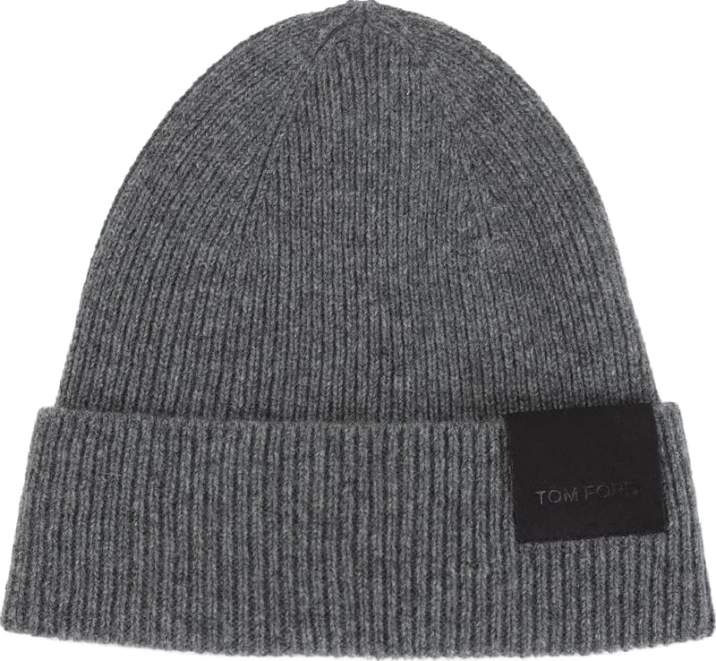 Tom Ford Ribbed Cashmere Hat