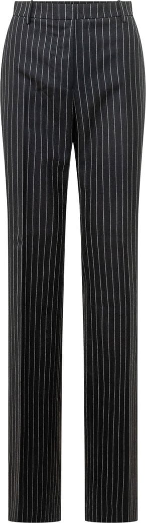 Pantaloni Straight Boyfriend Gessati