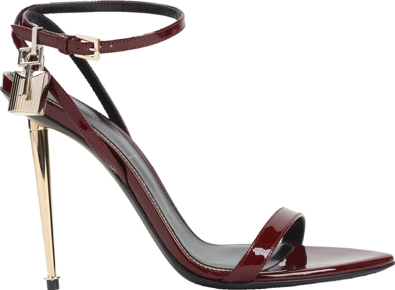 Tom Ford Patent Leather Pointy Naked Sandals