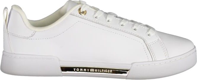 Tommy Hilfiger Bianco Leather Women Sneaker