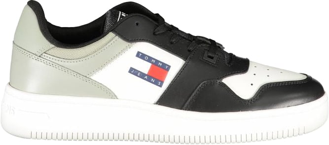 Tommy Hilfiger Nero Leather Men Sneaker