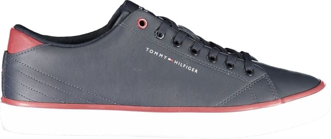 Tommy Hilfiger Blue Polyurethane Men Sneaker