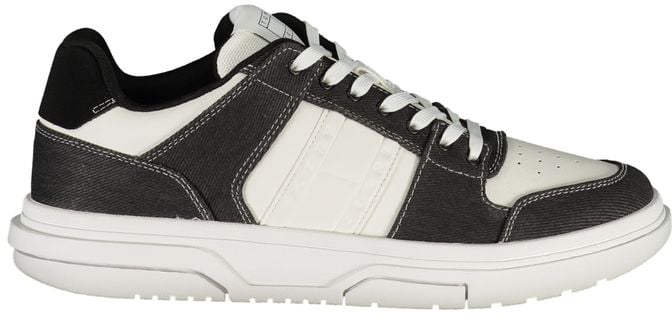 Tommy Hilfiger Nero Polyurethane Men Sneaker