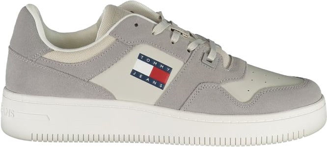 Tommy Hilfiger Grigio Pelle Men Sneaker