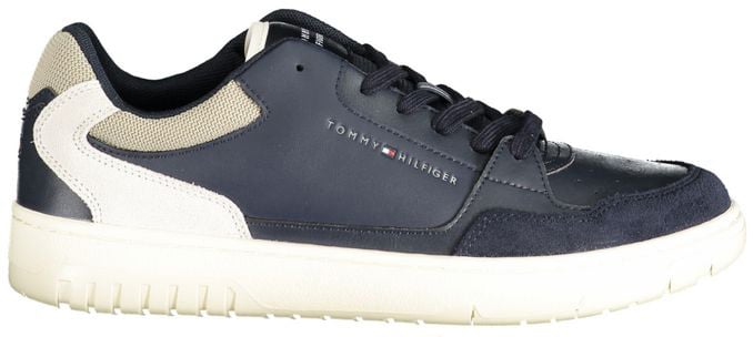 Tommy Hilfiger Blue Polyurethane Men Sneaker