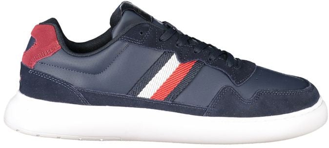 Tommy Hilfiger Blue Polyurethane Men Sneaker