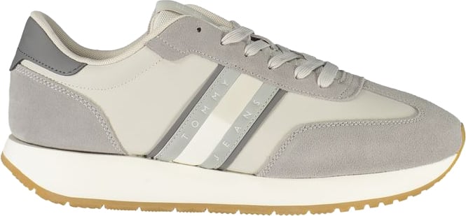 Tommy Hilfiger Grigio Polyurethane Men Sneaker