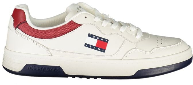 Tommy Hilfiger Bianco Polyurethane Men's Sneaker