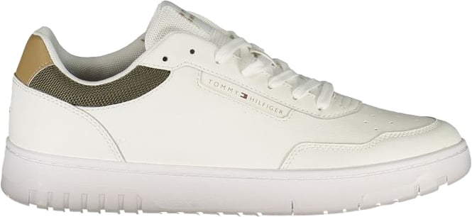 Tommy Hilfiger White Polyester Men Sneaker
