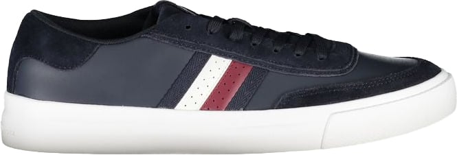 Tommy Hilfiger Blue Leather Men Sneaker