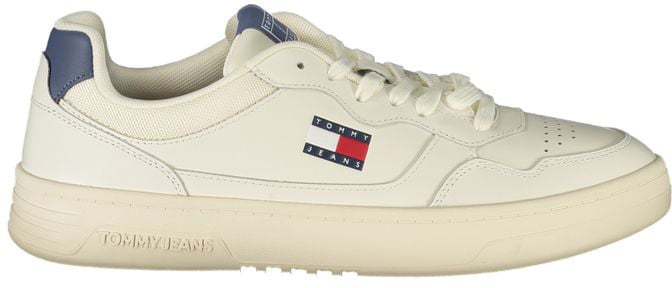 Tommy Hilfiger Bianco Polyurethane Men Sneaker