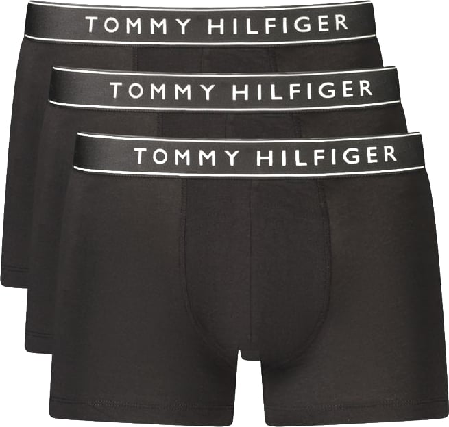 Tommy Hilfiger Black Cotton Men's Boxer Shorts