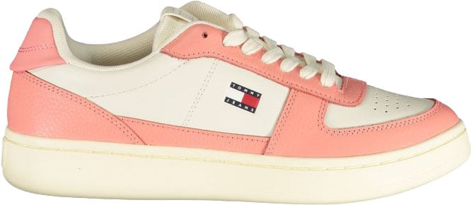 Tommy Hilfiger White Polyurethane Women's Sneaker