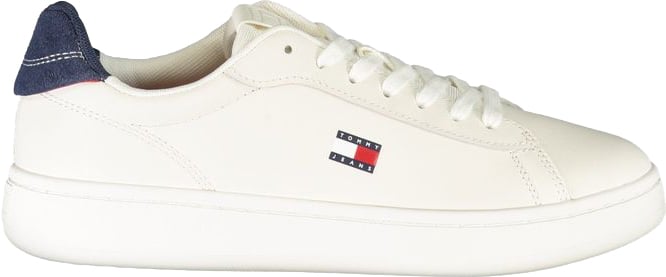Tommy Hilfiger Bianco Polyurethane Women's Sneaker