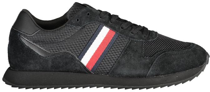 Tommy Hilfiger Nero Leather Men Sneaker