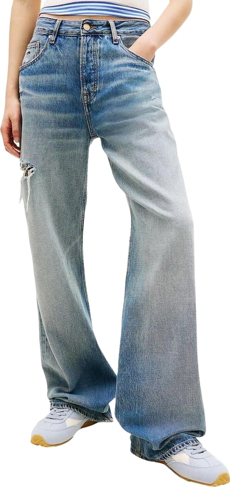 Tommy Hilfiger Jeans Blue Recycled Cotton Boyfriend Jeans