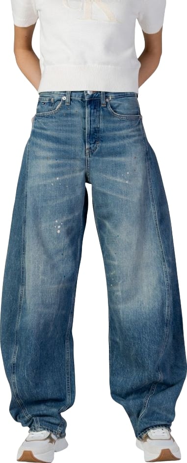 Tommy Hilfiger Jeans Blue Recycled Cotton Flared Jeans