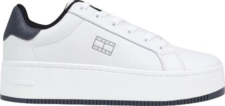 Tommy Hilfiger Jeans White Leather Chunky Sneakers
