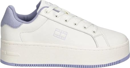 Tommy Hilfiger Jeans White Leather Chunky Sneakers