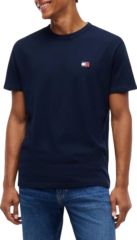 Tommy Hilfiger Jeans Blue Recycled Cotton T-Shirt