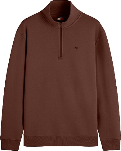 Tommy Jeans Reg Fleece QZ Mock Nck Ext