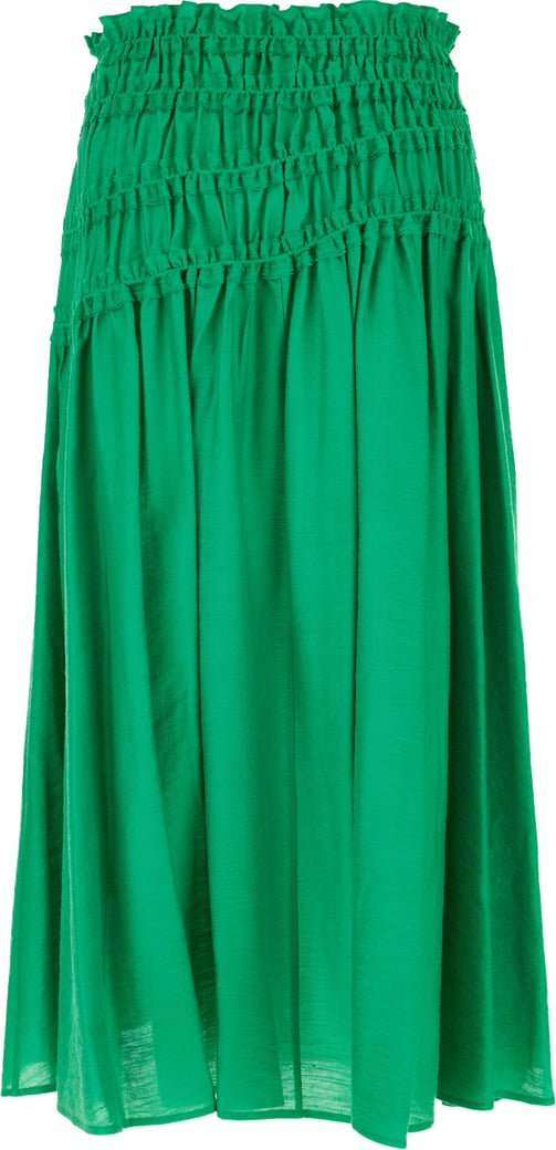 Tory Burch Grass green lyocell blend skirt