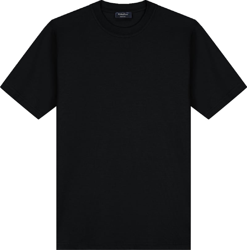 Triad'oro T-Shirt Triad'oro Slim Fit T-Shirt Black