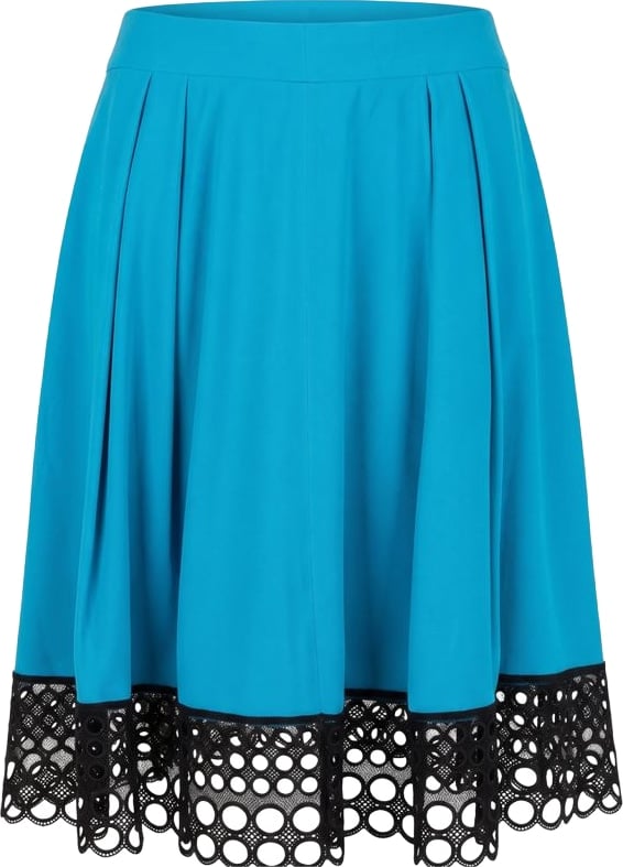 Trussardi Blue Acetate Women Skirt