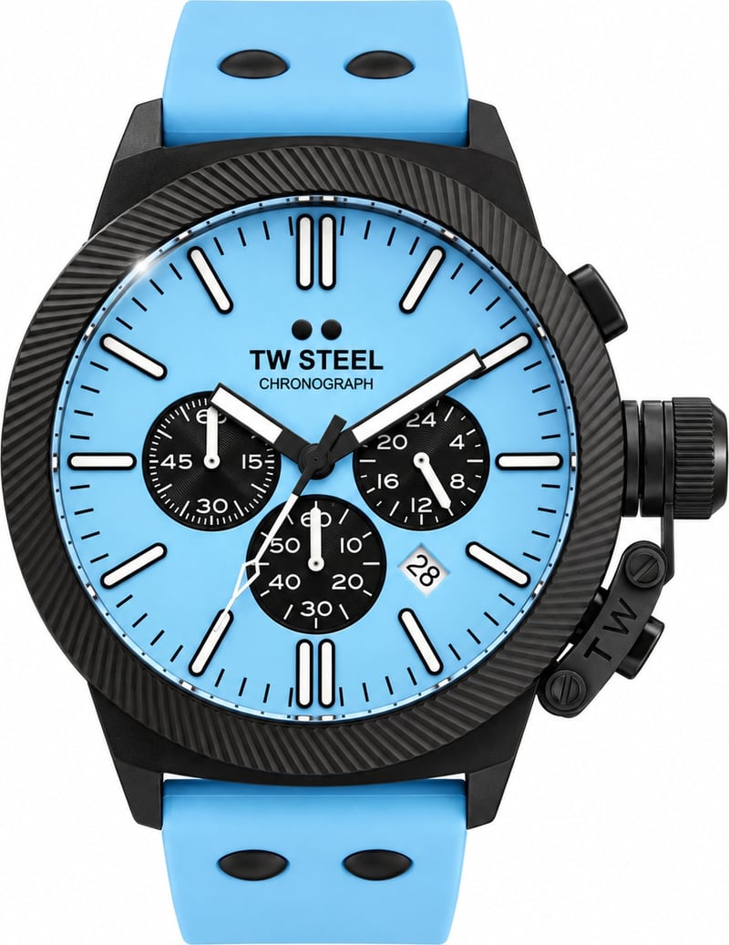 TW CS129 New Canteen Chronograaf herenhorloge 45 mm