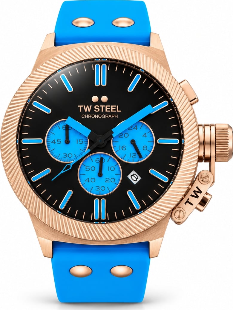 TWCS133 New Canteen Chronograaf herenhorloge 45 mm