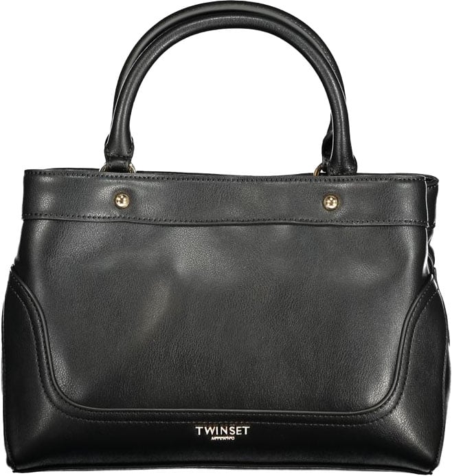 Twinset Black Polyurethane Women's Bag