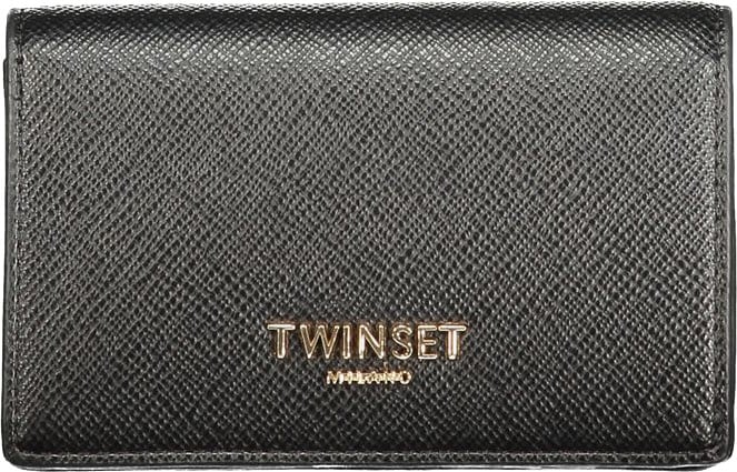 Twinset Black Polyurethane Women's Wallet