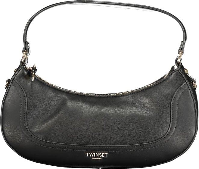 Twinset Black Polyurethane Womens Bag